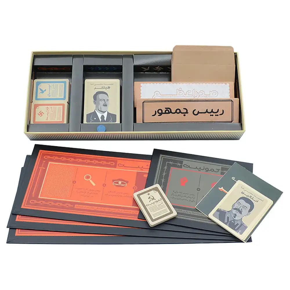 بازی رومیزی راز هیتلر (به همراه افزونه کمونیست) — تصویر ۲
