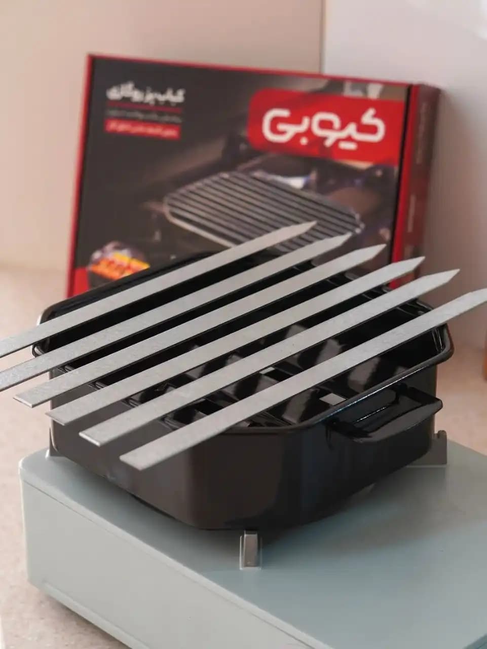 کباب پز گازی کیوبی — تصویر ۴