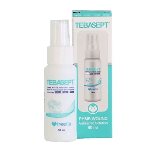 اسپری ضدعفونی کننده زخم طباسپت 60میل TEBASEPT