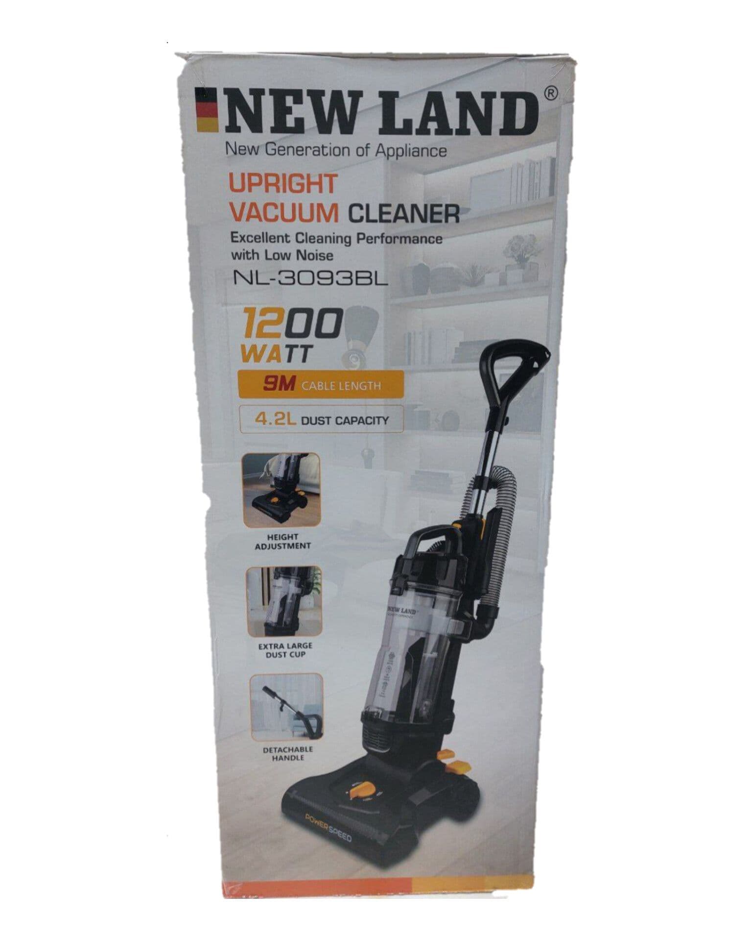 جارو برقی عمودی آپرایت نیولند مدل NL-3093 آلمانی — تصویر ۳