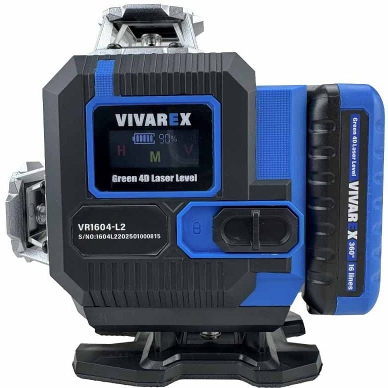 تراز لیزری ۳۶۰ درجه ۱۶ خط نور سبز ویوارکس مدل VR1604-L2 — تصویر ۶