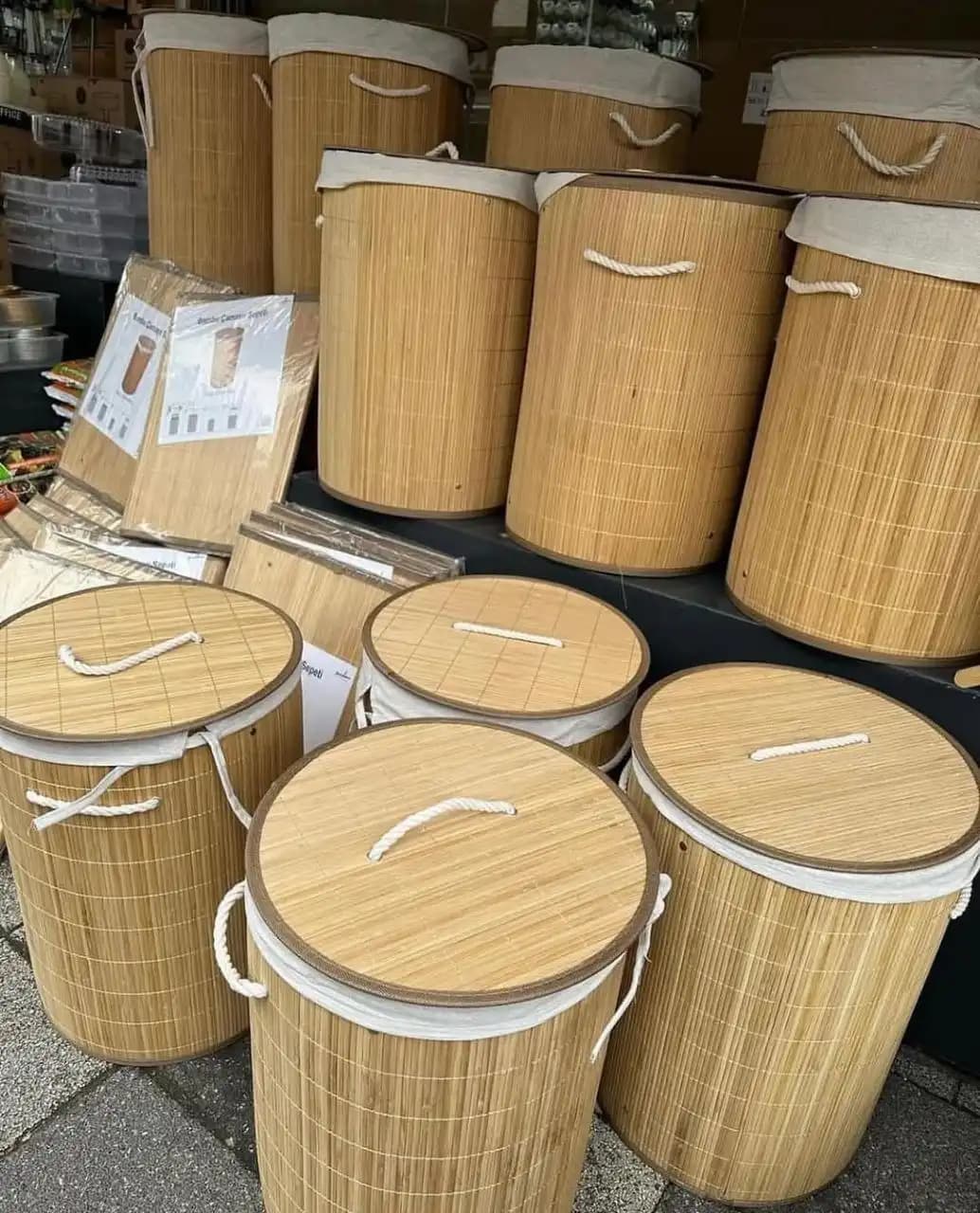 سبد حصیری لاندری — تصویر ۷