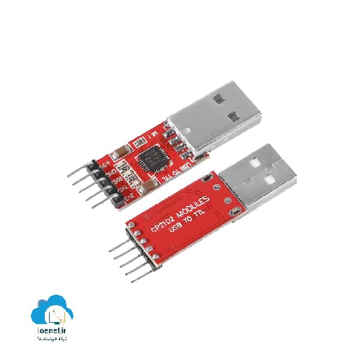 ماژول مبدل USB به سریال TTL با تراشه CP2102 — تصویر ۲