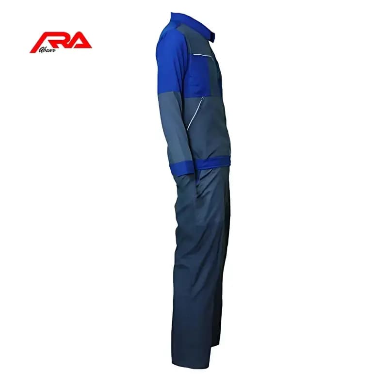 لباس کار مهندسی سیلور طوسی آبی — تصویر ۷