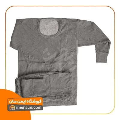 گرمکن شلوار میلنگی و لباس گرم میلنگی سربازی رنگ طوسی