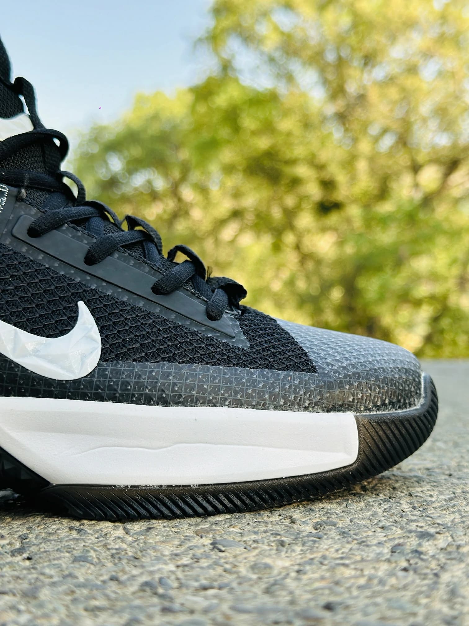 کفش نایک بسکتبالی مدل LeBron Ambassador 13 مشکی — تصویر ۹