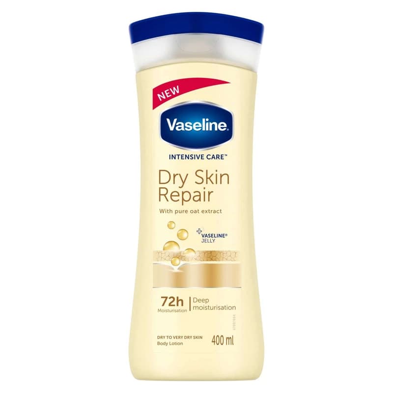 لوسیون بدن وازلین مدلDry Skin Repair — تصویر ۲