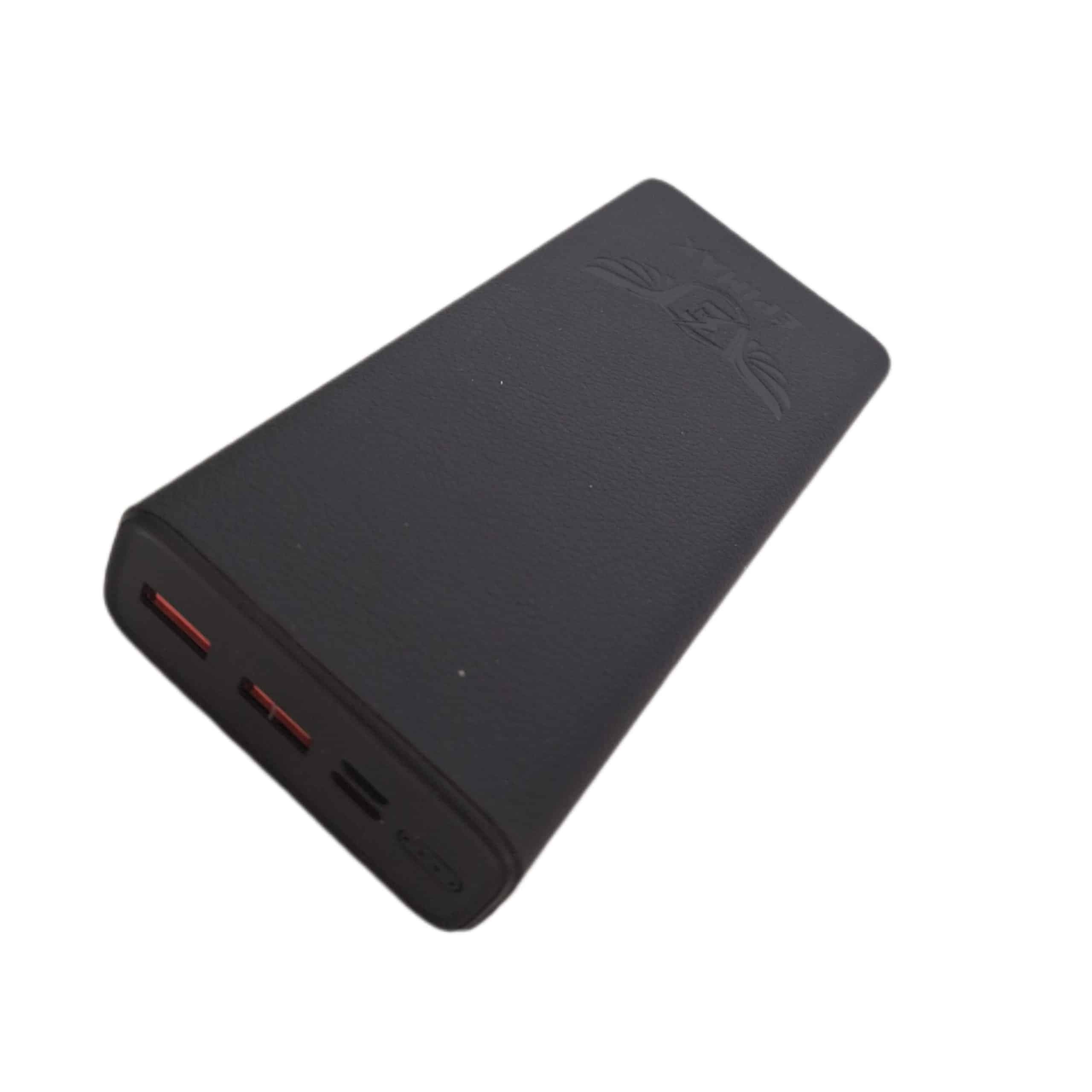 power bank 20000 ep34 pd پاوربانک چرم — تصویر ۴