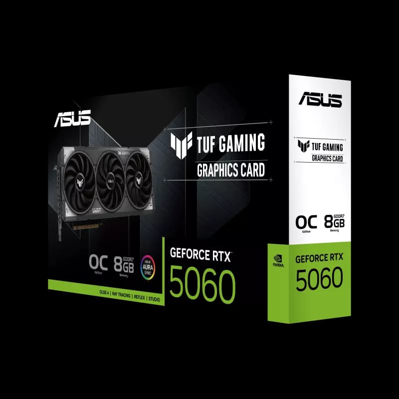 کارت گرافیک ایسوس مدل TUF Gaming GeForce RTX 5060 8GB OC — تصویر ۹