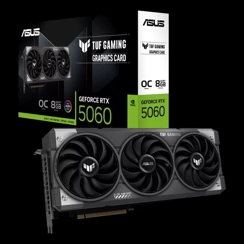 کارت گرافیک ایسوس مدل TUF Gaming GeForce RTX 5060 8GB OC — تصویر ۲