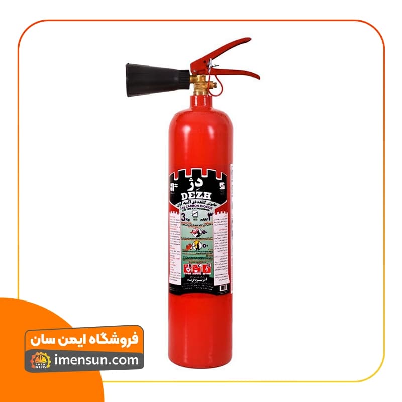 کپسول 3 کیلویی CO2 دژ