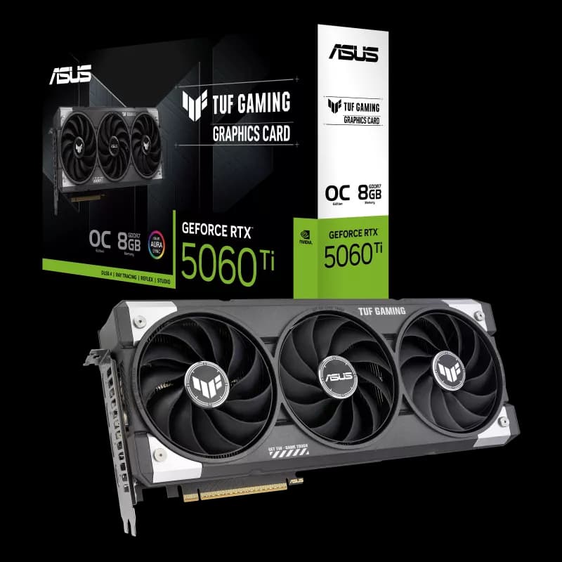 کارت گرافیک ایسوس TUF Gaming RTX 5060 TI OC 8GB
