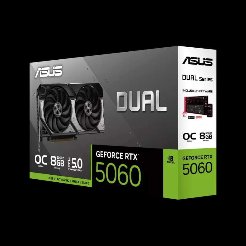 کارت گرافیک ایسوس Dual RTX 5060 OC 8GB — تصویر ۳