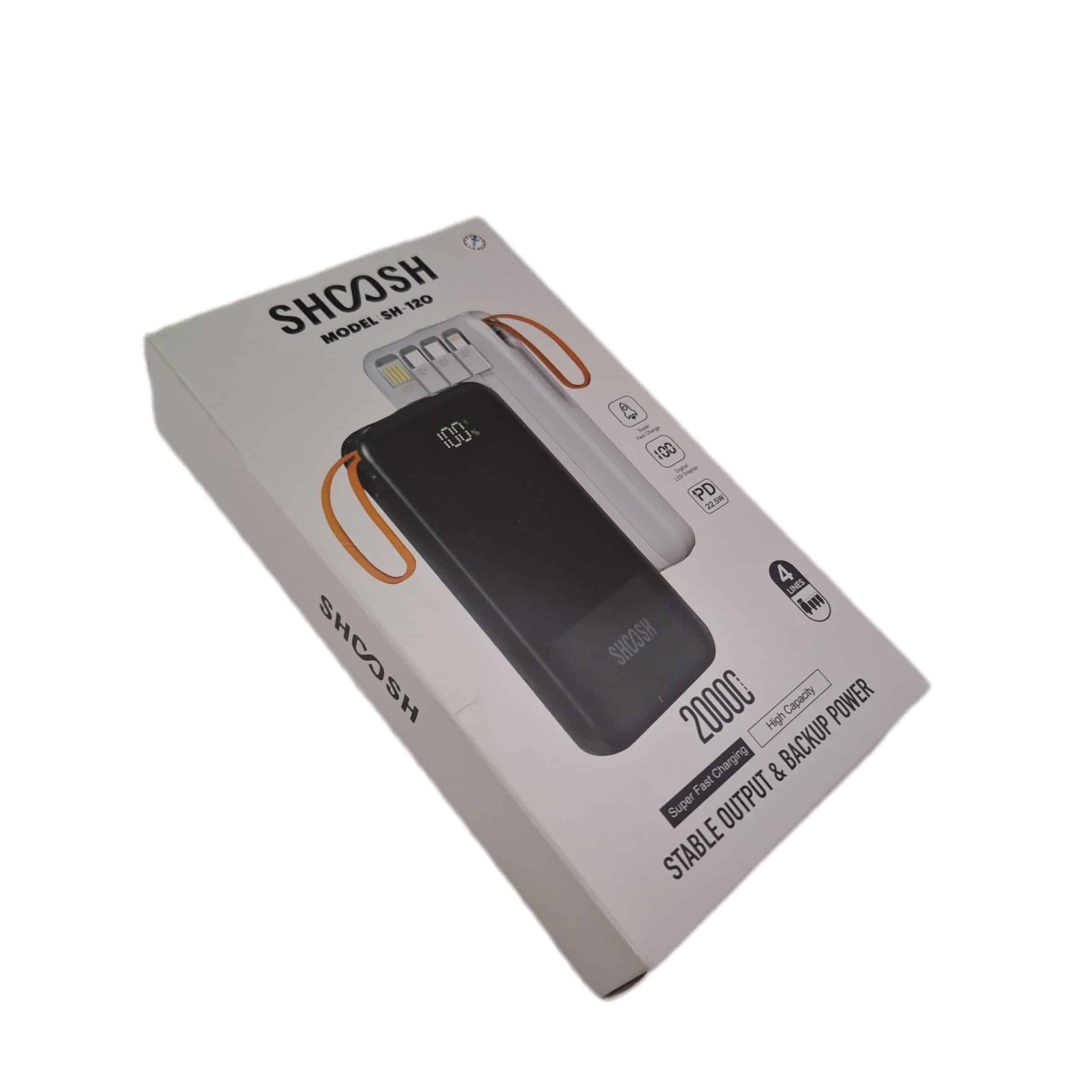 power bank 20000 120 sh پاوربانک — تصویر ۲