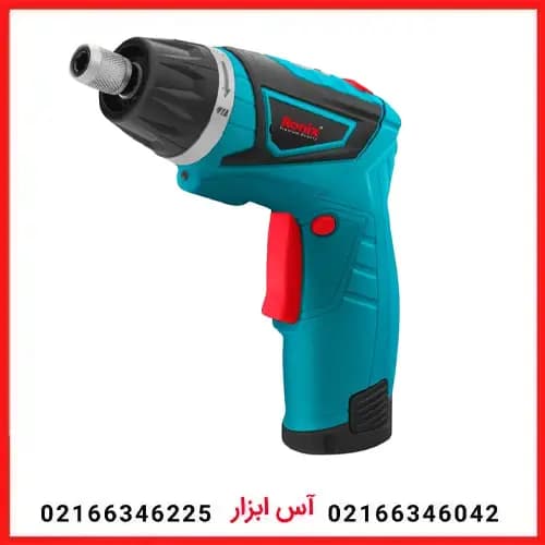 کیت پیچگوشتی شارژی 7.2 ولت 49 پارچه رونیکس مدل 8572 — تصویر ۵