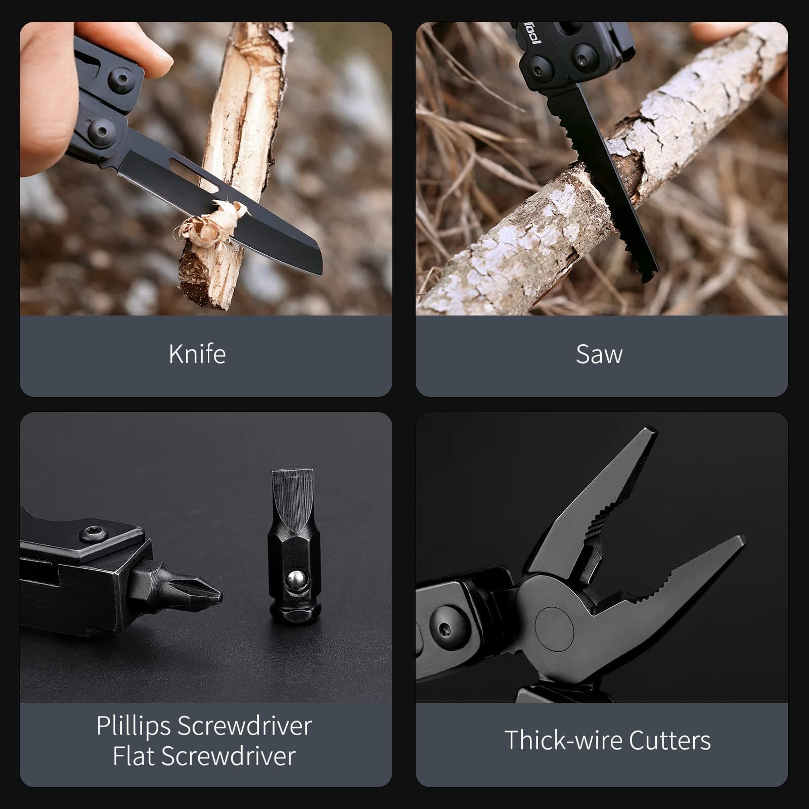 چاقو و ابزار چندکاره شیائومی Nextool NE20145 multifunctional Wrench Knife — تصویر ۳