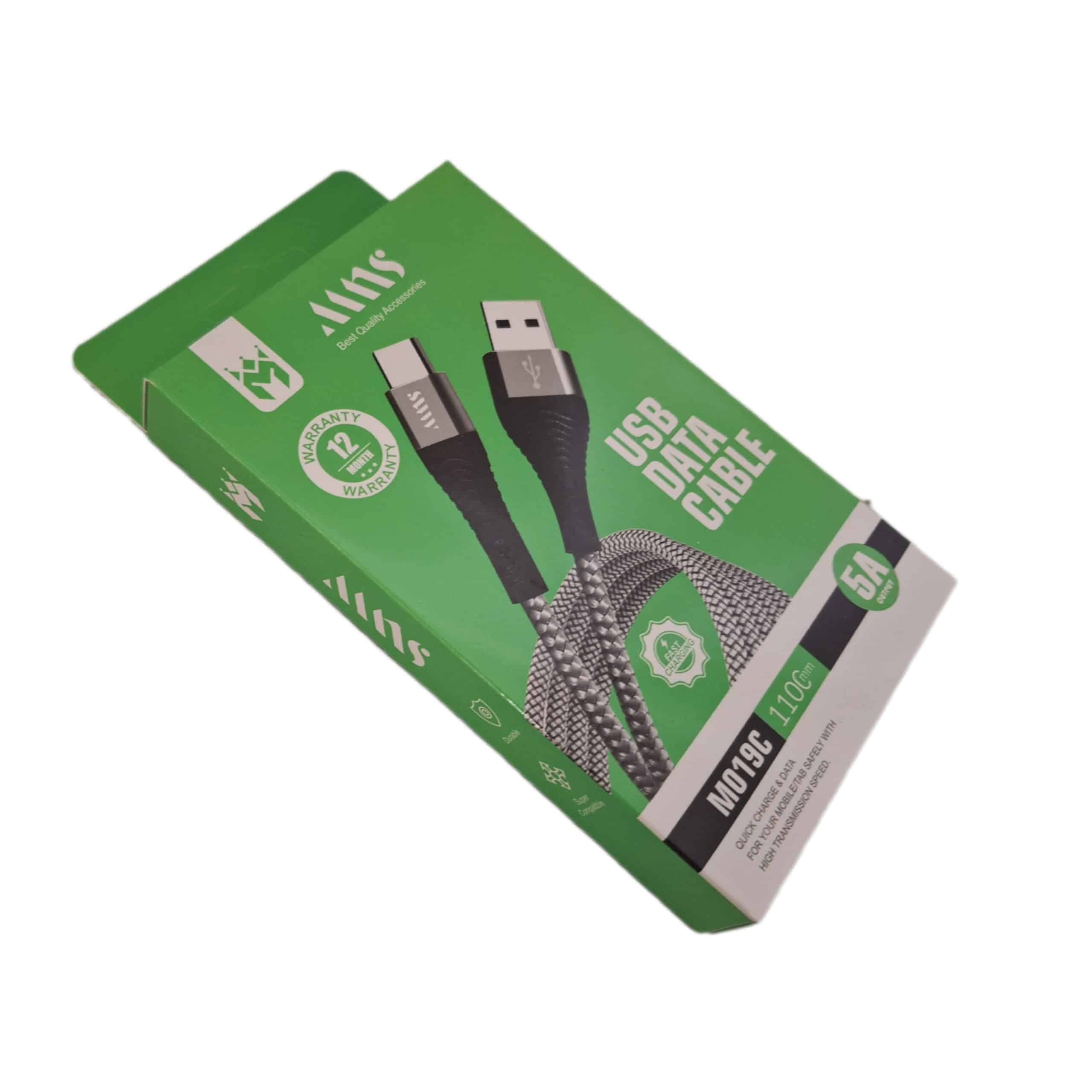 cable mns019 c کابل تايپ سي کنفي — تصویر ۳