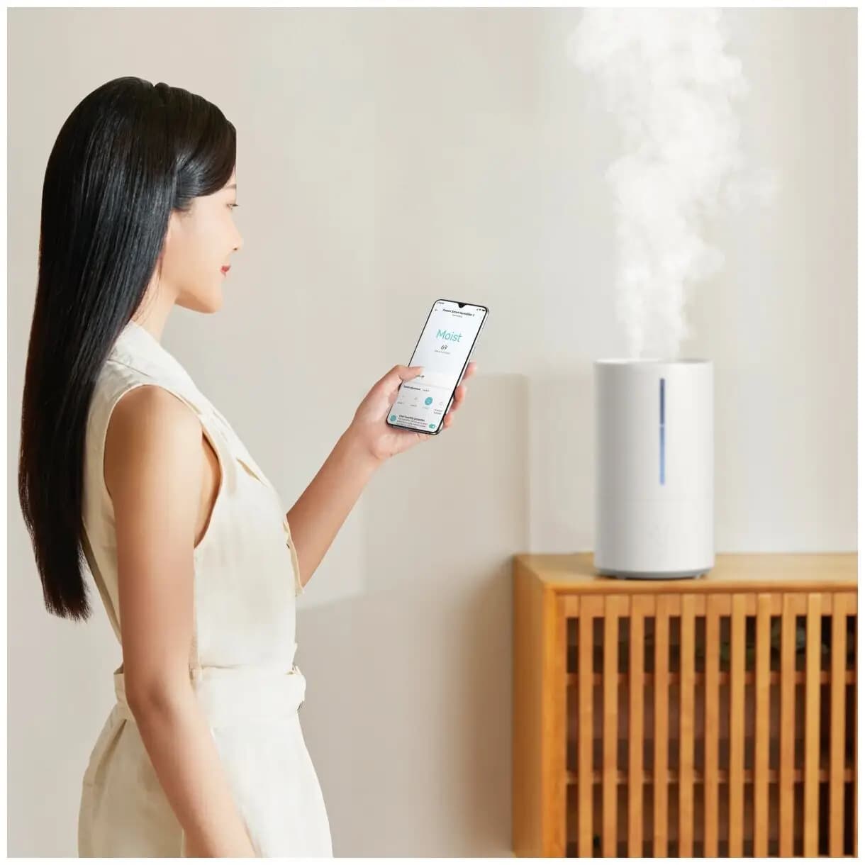 دستگاه بخور و رطوبت ساز سرد شيائومی مدل Xiaomi Smart Humidifier 2 MJJSQ05DY — تصویر ۳