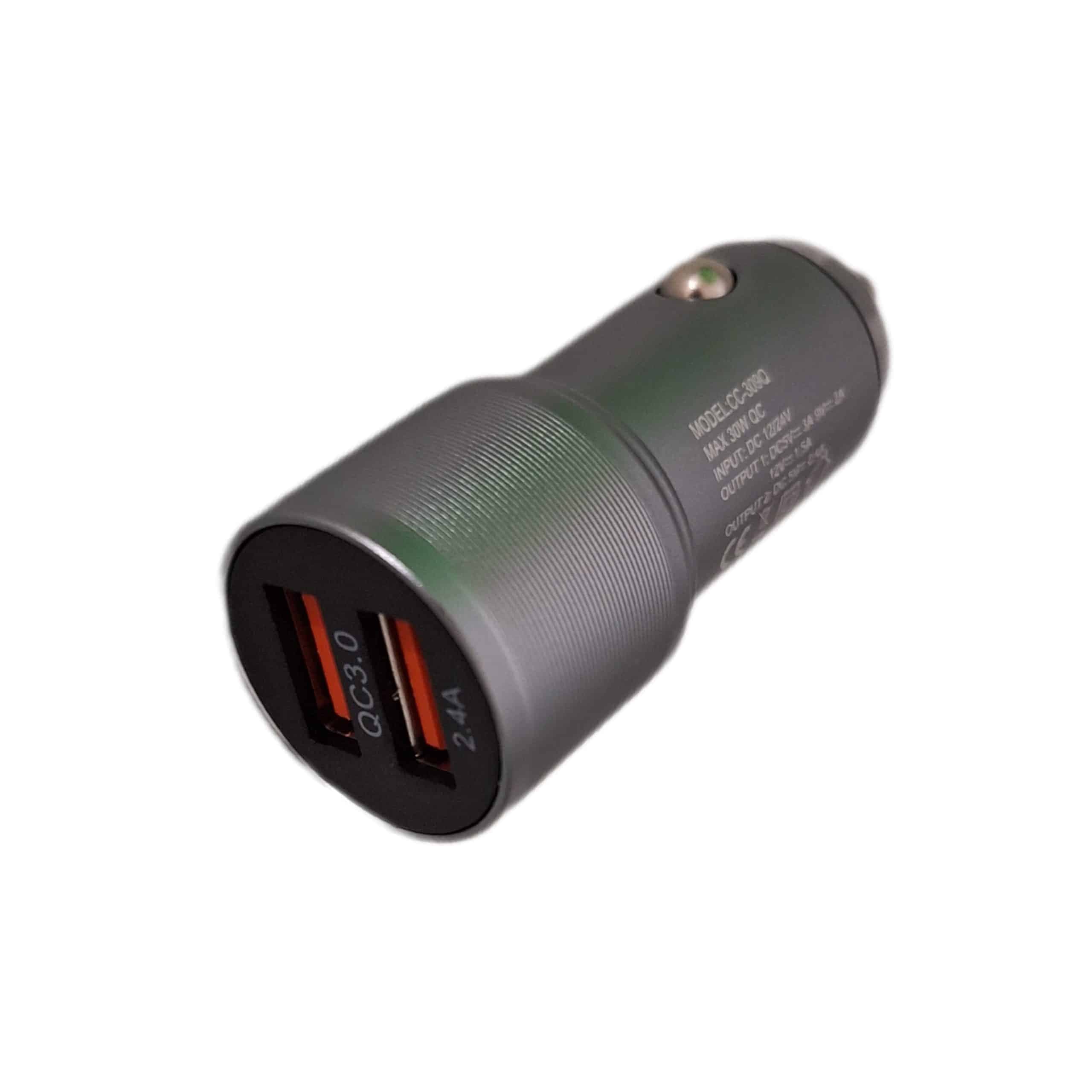 car charger cc309q micro hiska شارژرفندکي — تصویر ۵