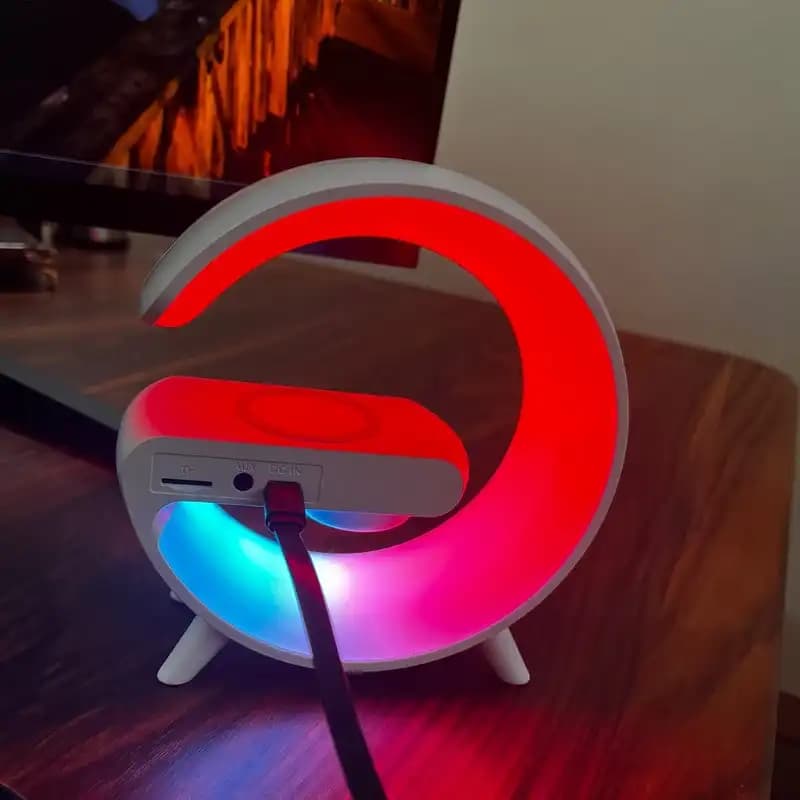 اسپیکر بلوتوث شارژر بی سیم مدل G63 — تصویر ۶