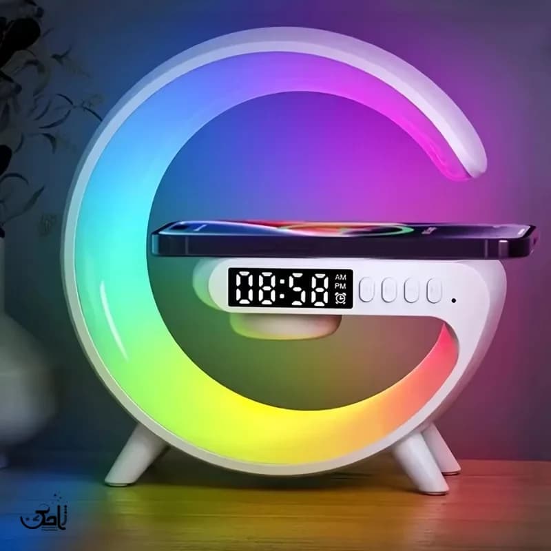 اسپیکر بلوتوث شارژر بی سیم مدل G63 — تصویر ۲