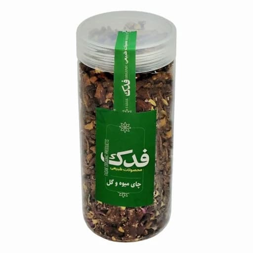 چای میوه و گل فدک سبز (140 گرم) — تصویر ۲