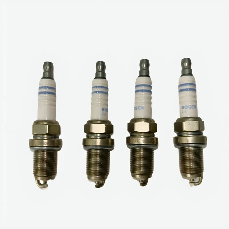 شمع خودرو بوش مدل FR7DC+8 – پلاتین – پایه کوتاه – بسته 4 عددی
