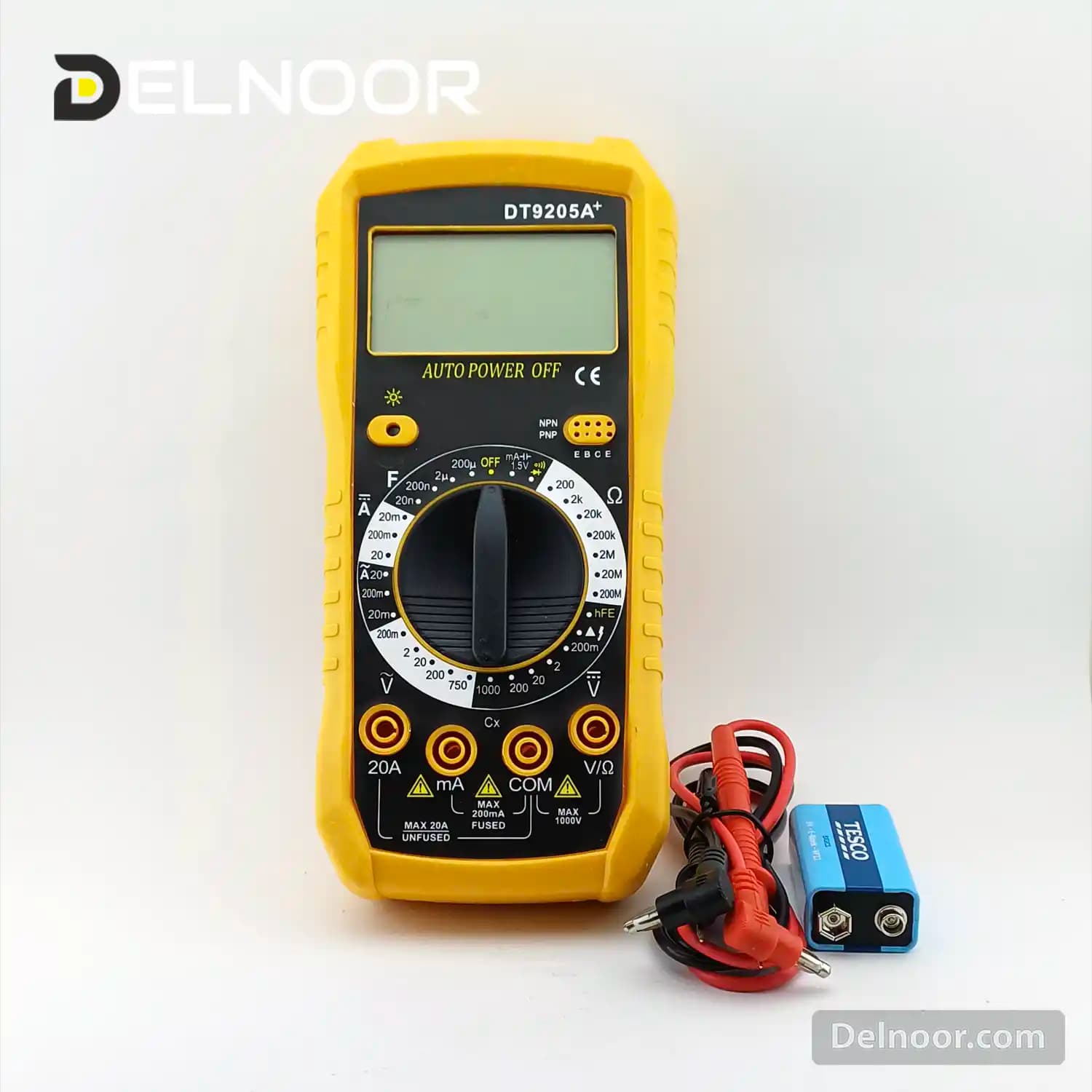 مولتی متر دیجیتال مدل +DT-9205A — تصویر ۲