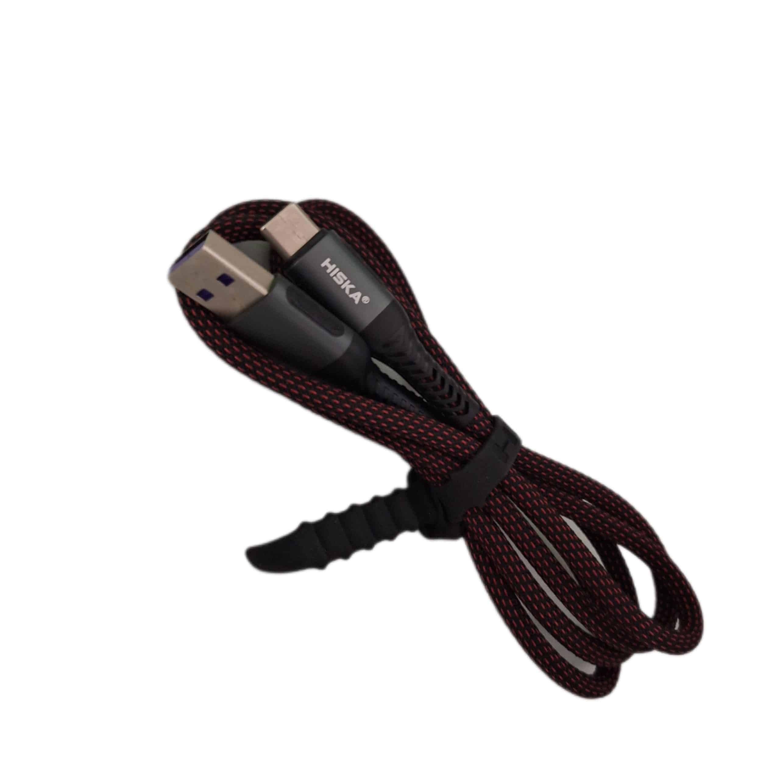 cable lx404 type-c hiska کابل تايپ سي — تصویر ۲