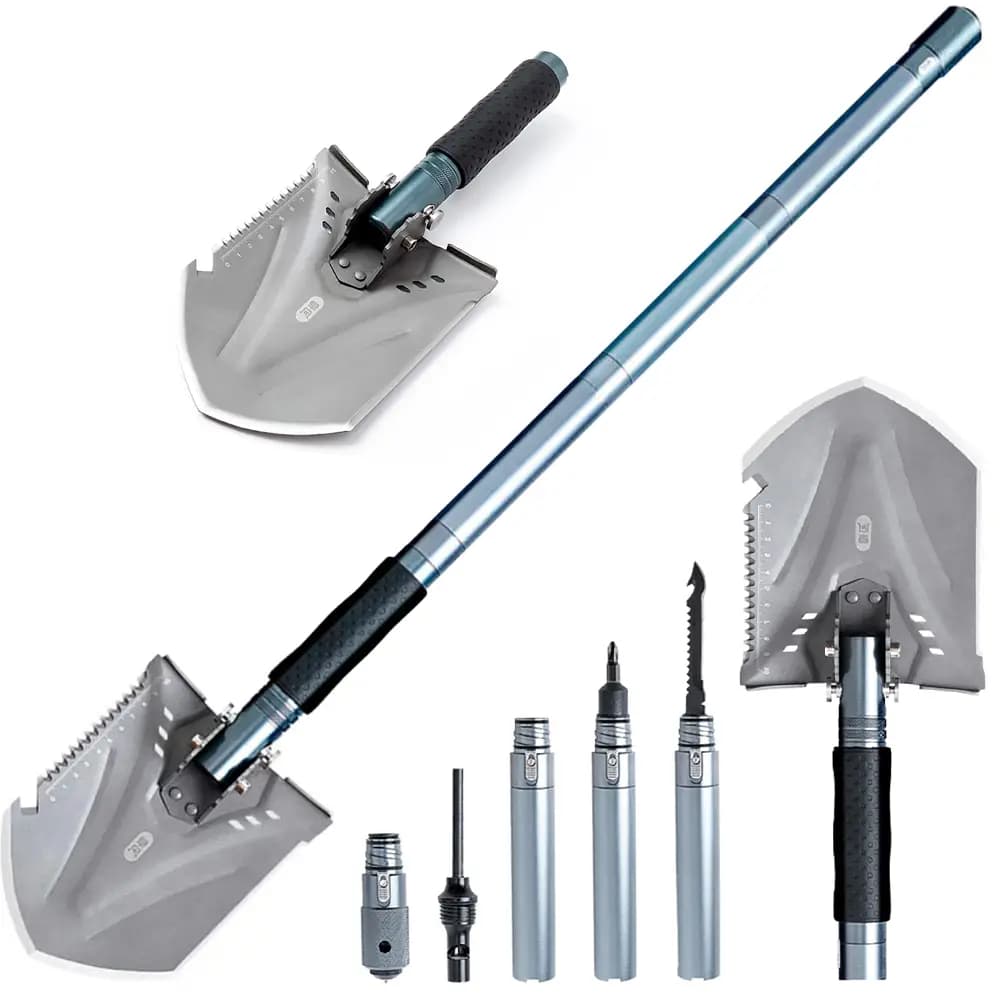بیل چند منظوره شیائومی Xiaomi Zaofeng Outdoor Multi-Function Shovel — تصویر ۲