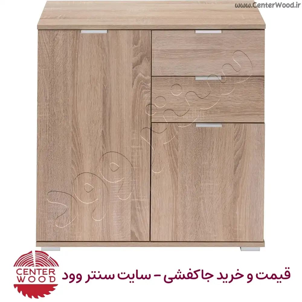 جاکفشی 3 طبقه کابینتی با 2 کشو کد 2208 — تصویر ۵