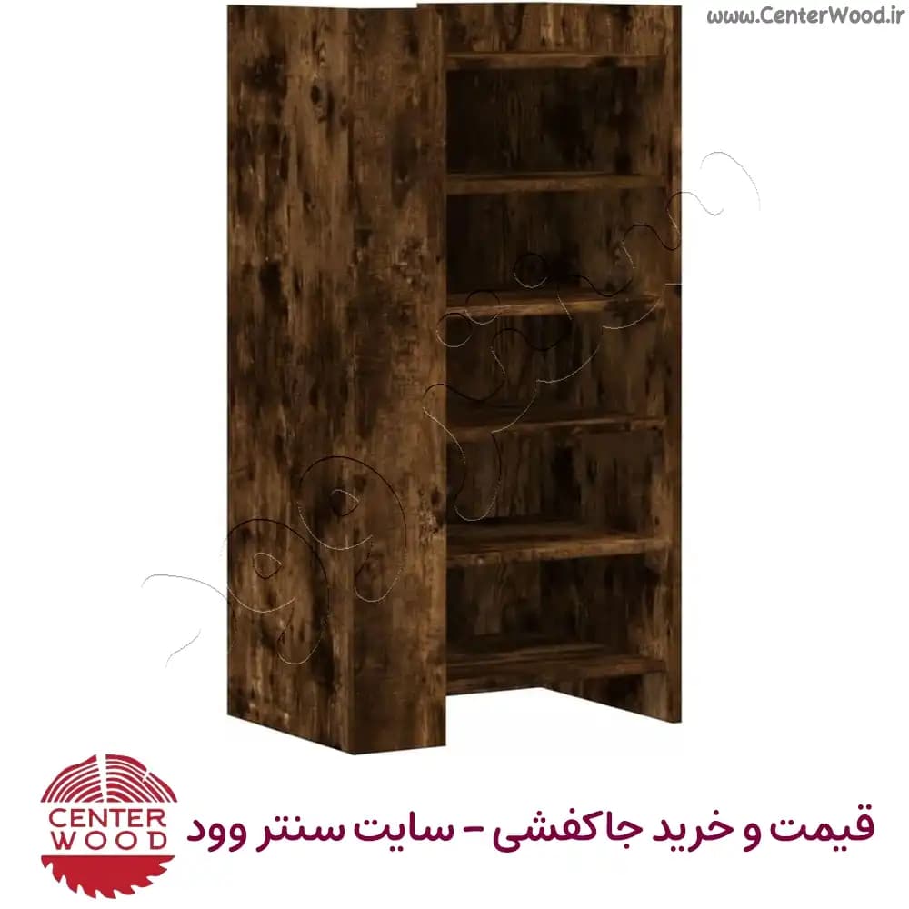 جاکفشی ساده 5 طبقه کابینتی بدون درب کد 2204 — تصویر ۸