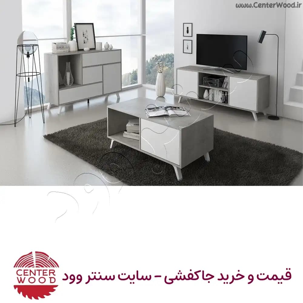 جاکفشی داشبوردی کشو دار به همراه باکس کنار کد 2212 — تصویر ۲