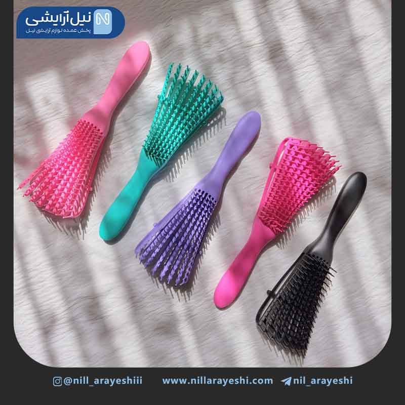 برس مو گره باز کن فلکسی اختاپوسی — تصویر ۴
