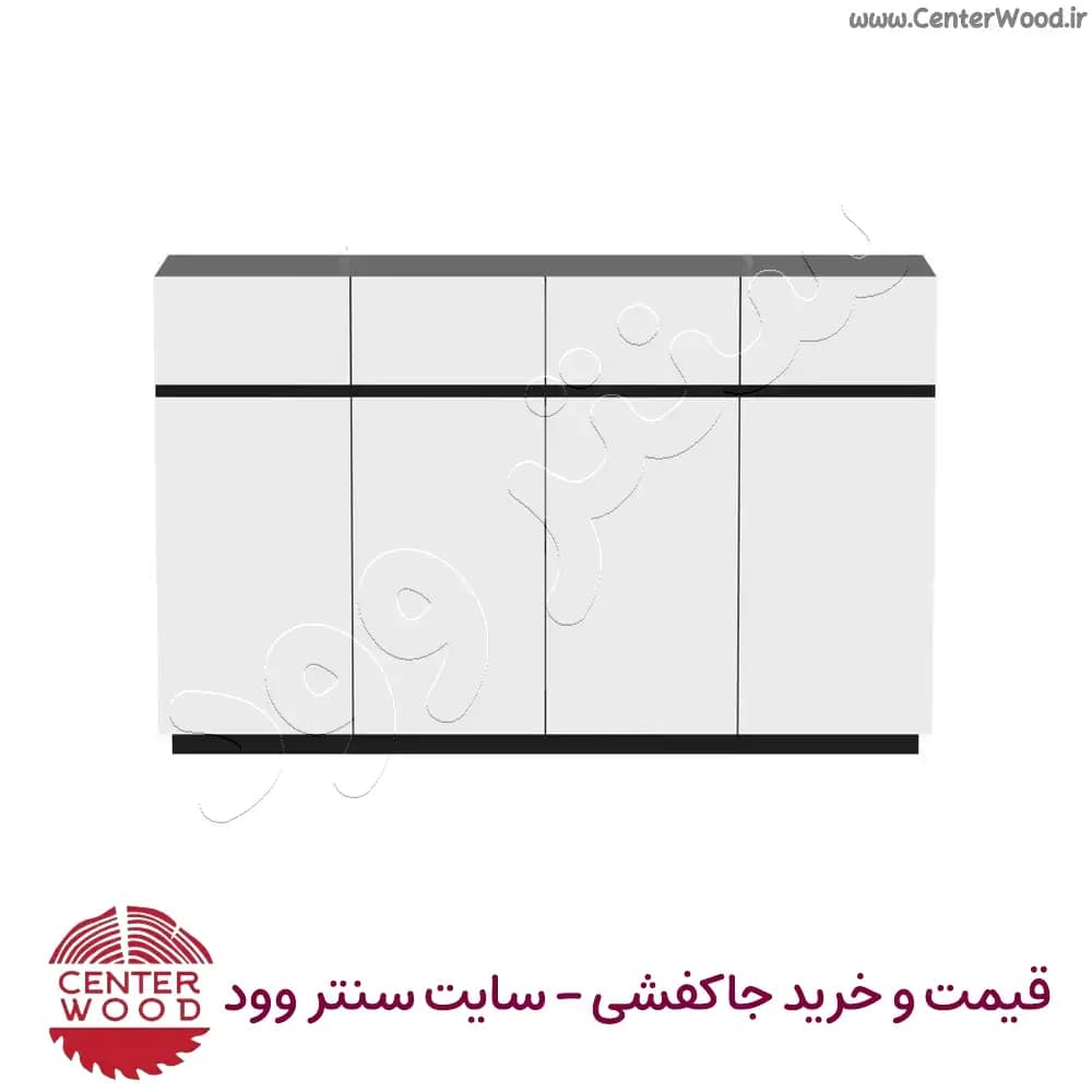 جاکفشی درب کابینتی چهار کشو کد 2260