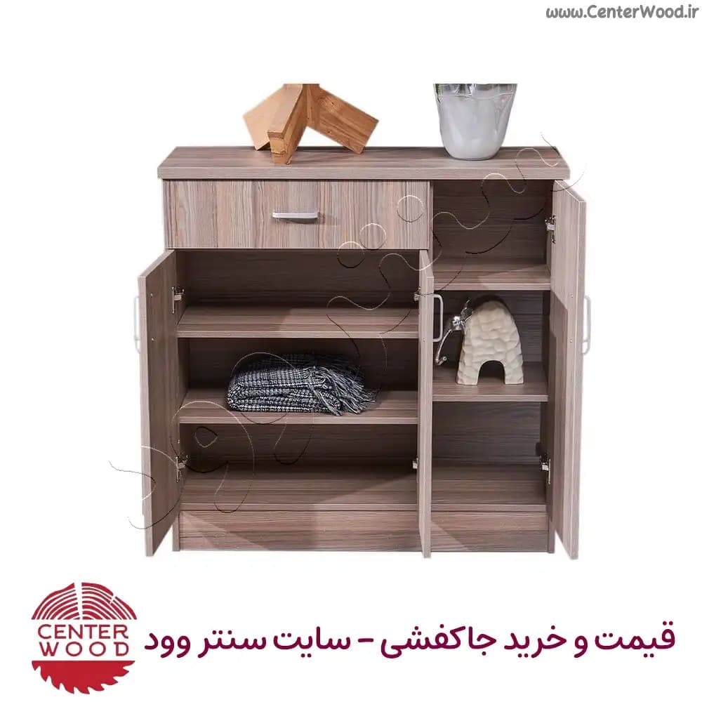 جاکفشی درب کابینتی تک کشو کد 2244 — تصویر ۲