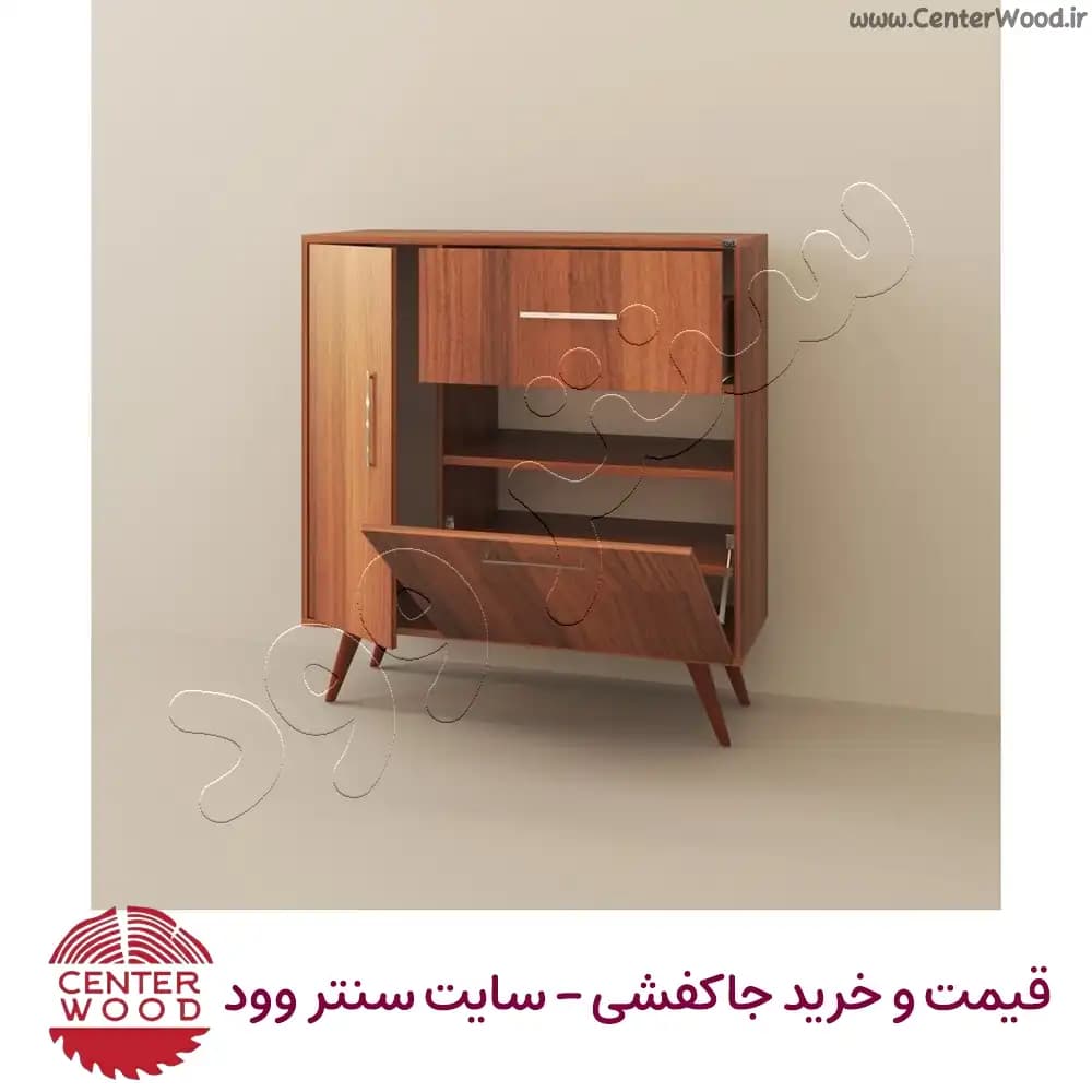 جاکفشی درب کابینتی تک کشو کد 2242 — تصویر ۵