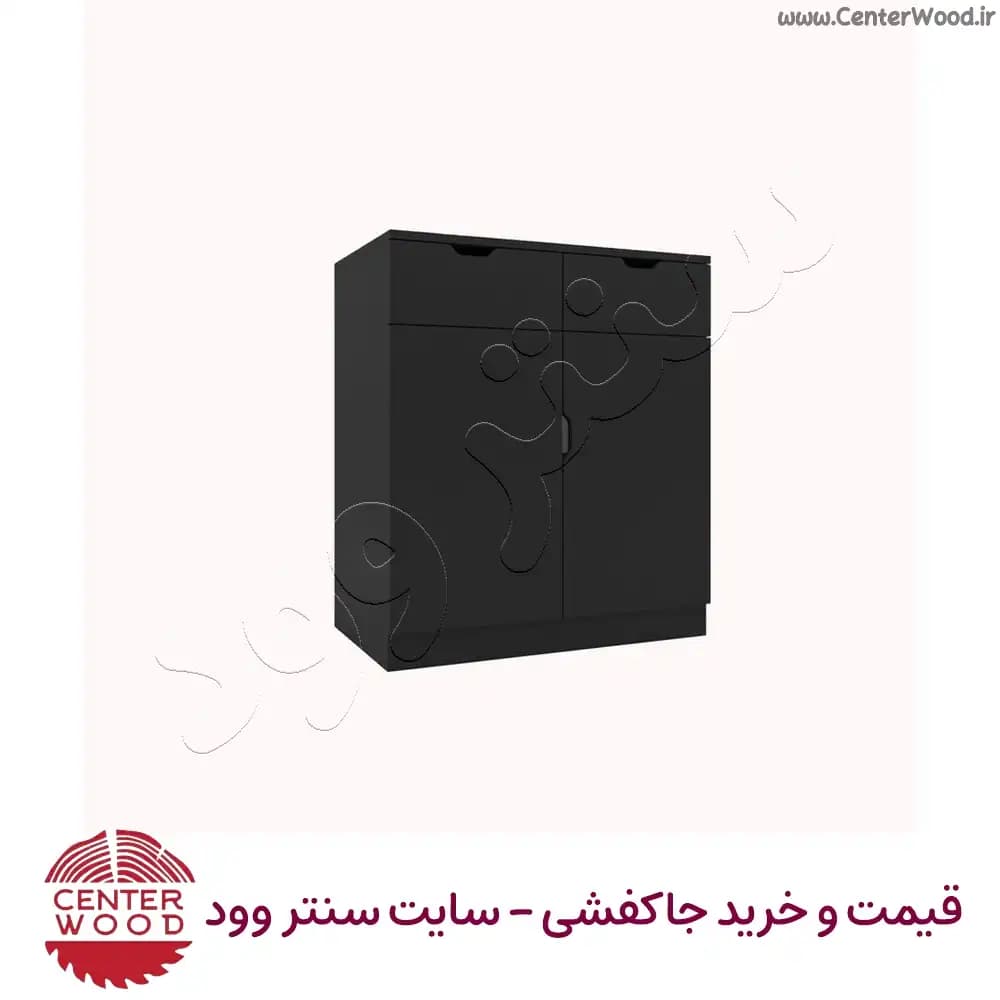 جاکفشی درب کابینتی دو کشو کد 2241 — تصویر ۳