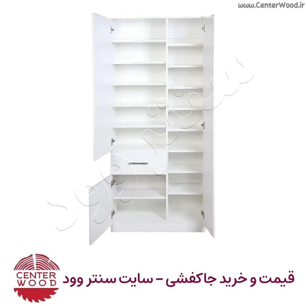 جاکفشی ایستاده 9 طبقه تک کشو کد 2237 — تصویر ۲