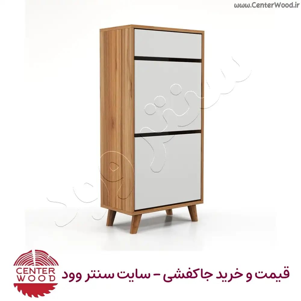جاکفشی داشبوردی 2 درب تک کشو کد 2199 — تصویر ۴