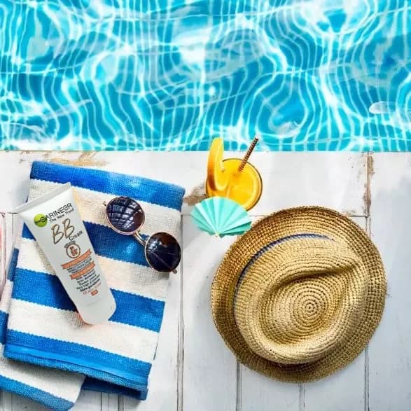 کرم ضد آفتاب گیاهی ب ب گارنیر BB SPF 50 — تصویر ۳