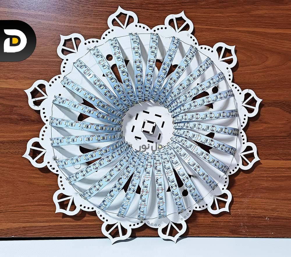 شاسی خورشیدی قطر 38 مدل دلوین