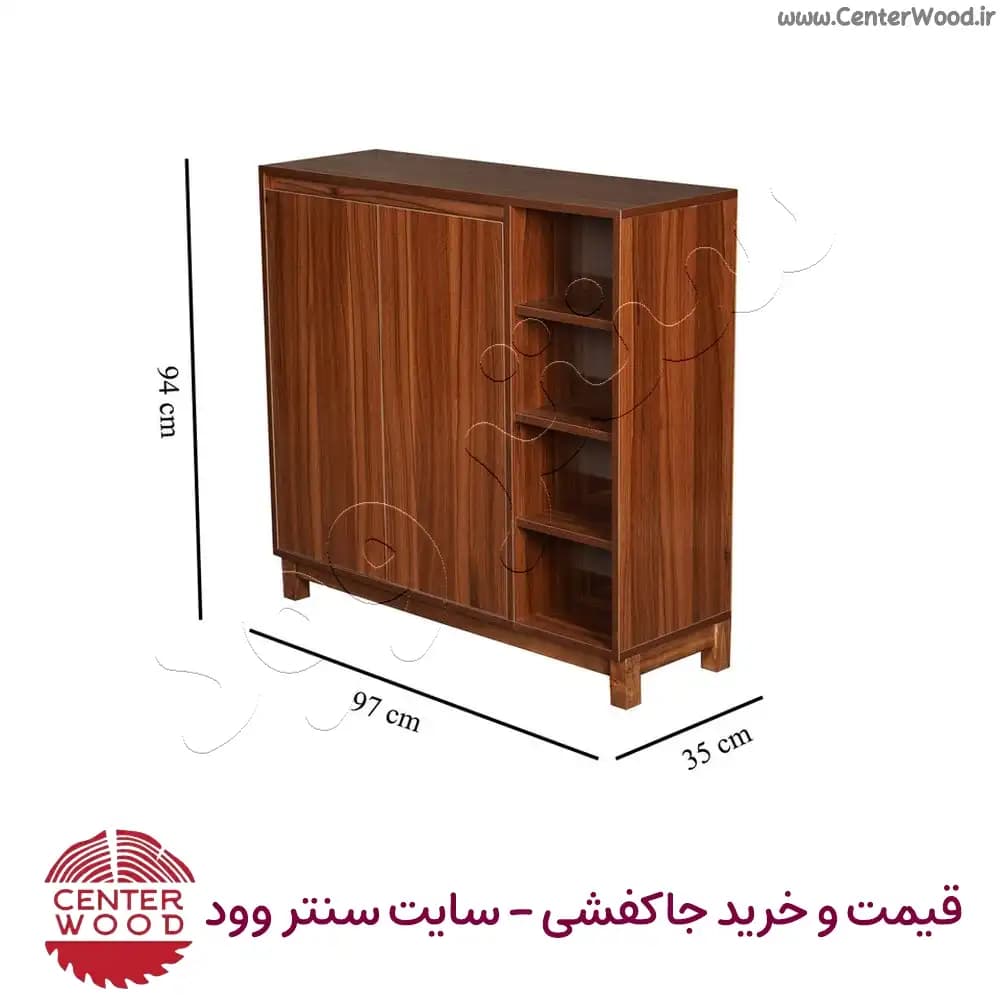 جاکفشی 4 طبقه کابینتی کد 2180 — تصویر ۲
