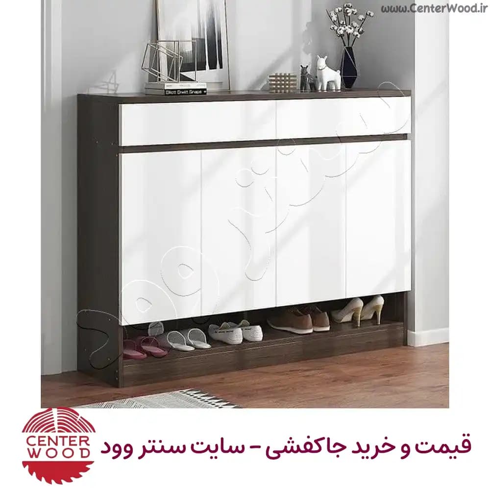 جاکفشی درب کابینتی دو کشو کد 2178