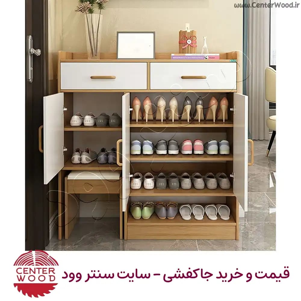 جاکفشی درب کابینتی باکس پایین کد 2177 — تصویر ۲