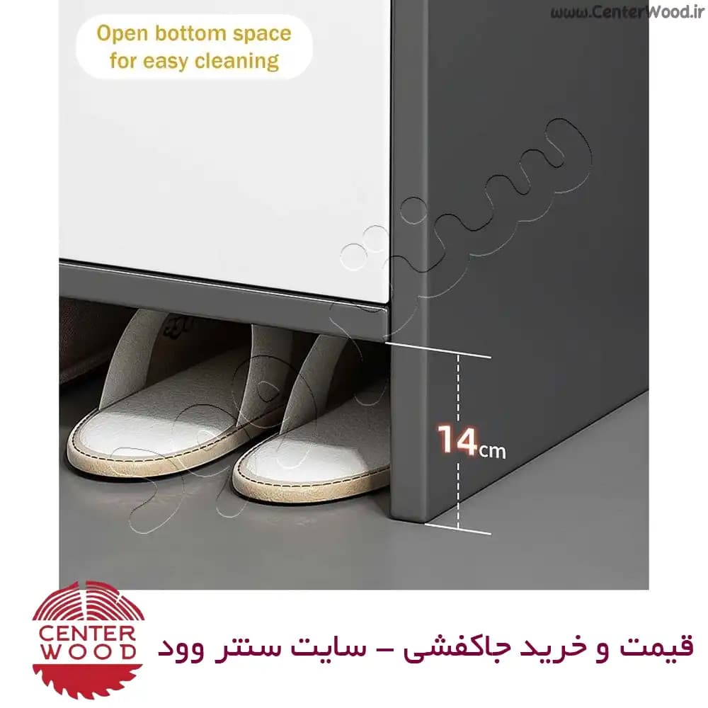 جاکفشی داشبوردی نشیمن دار نیمکتی کد 2167 — تصویر ۵