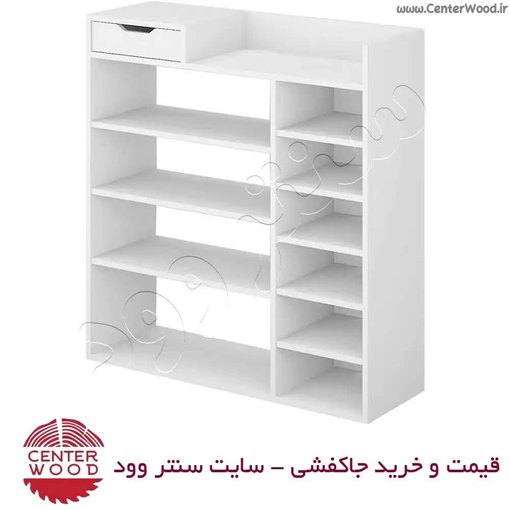 جاکفشی ساده با کشو کد 2165 — تصویر ۷