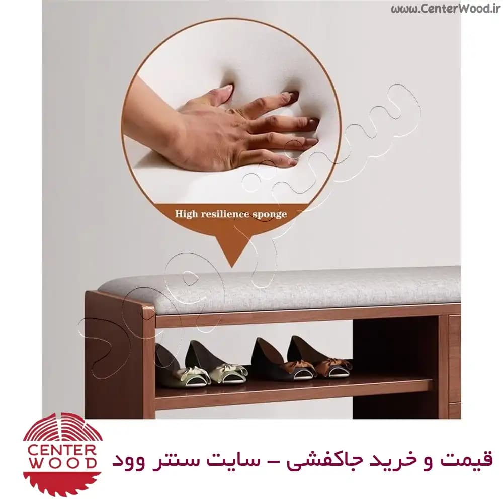 جاکفشی نشیمن دار کابینتی کد 2163 — تصویر ۶