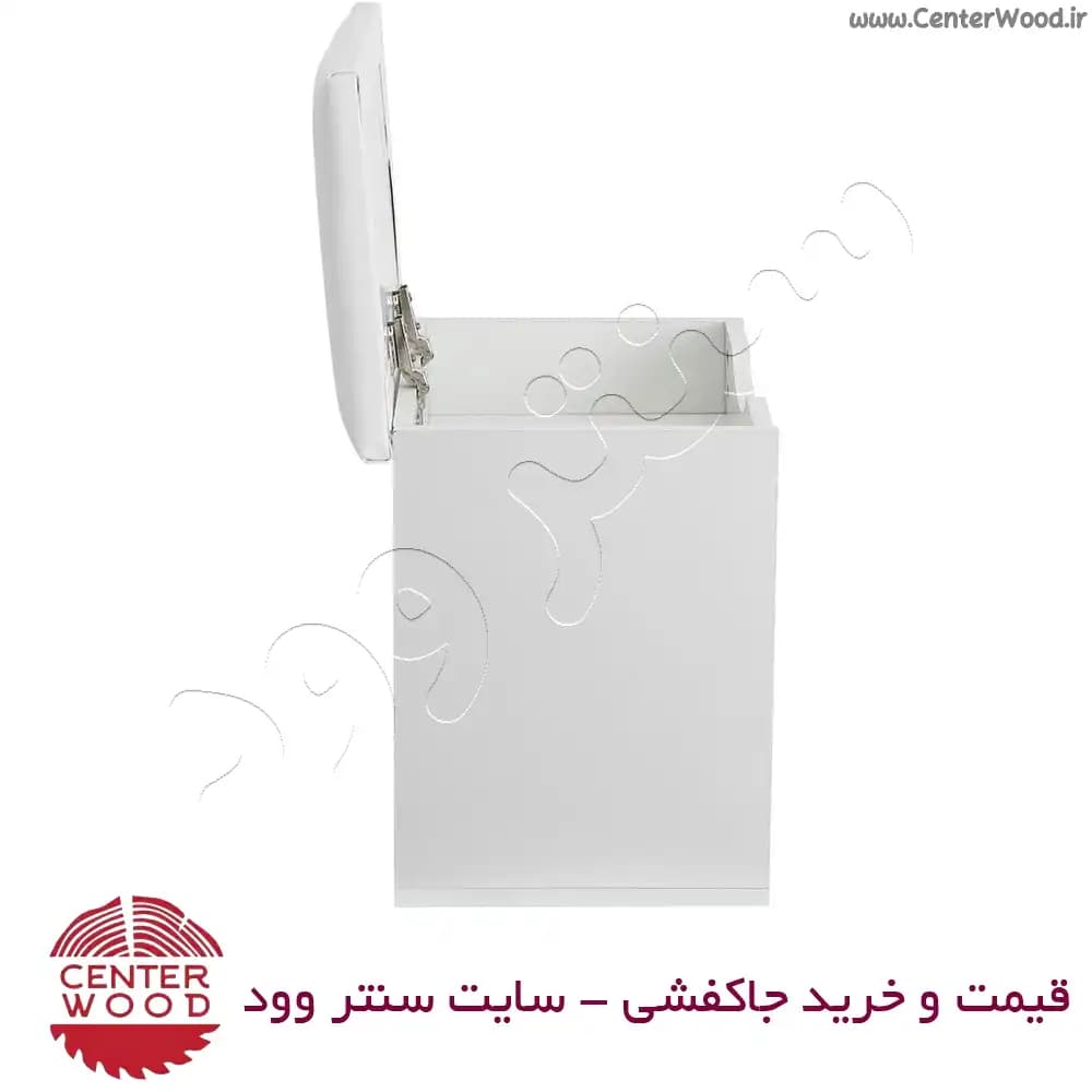 جاکفشی نشیمن دار نیمکتی باکس دار کد 2154 — تصویر ۲