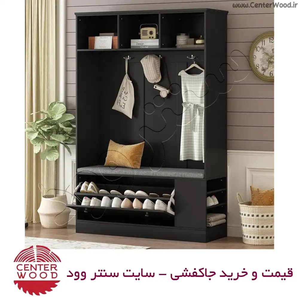 جاکفشی داشبوردی کمدی با باکس کنار کد 2149 — تصویر ۴